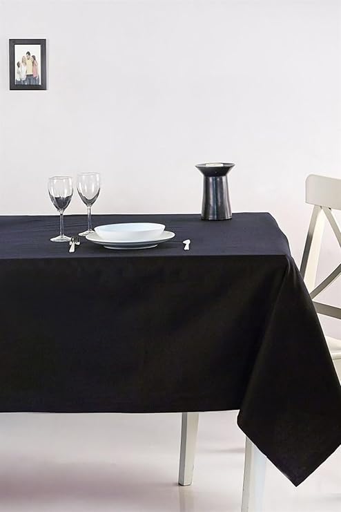 Denizli Concept Roma Masa Örtüsü Siyah 170x300 Cm