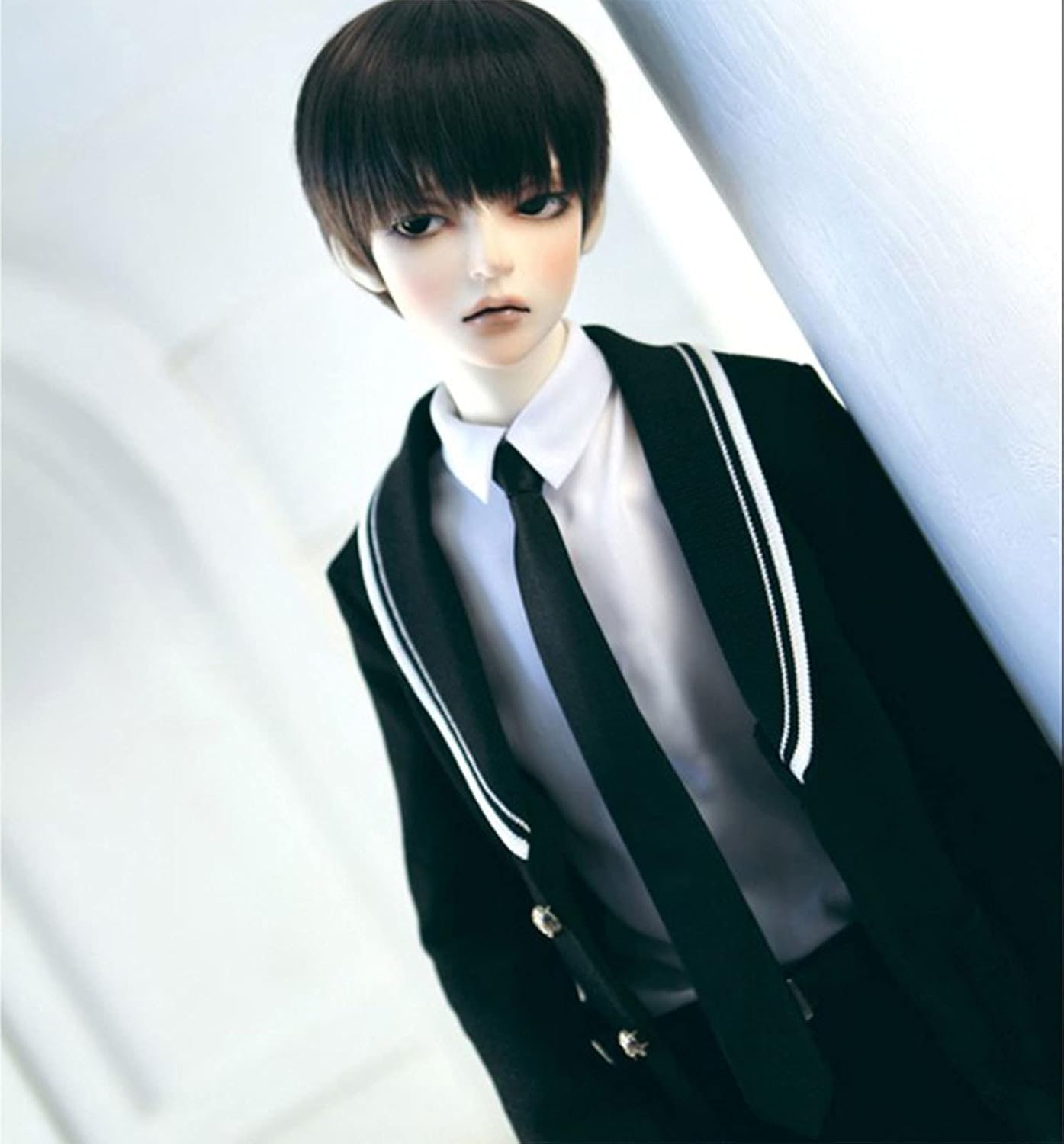 BJD Doll Handsome Boy,13 SD Dolls 24.6 Inch 15 Ball Jointed Doll DIY Toys with Clothes Outfit Shoes Wig Hair Makeup,Best Gift for Christmas