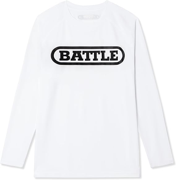 Battle Men's Big Logo Performance Long Sleeve