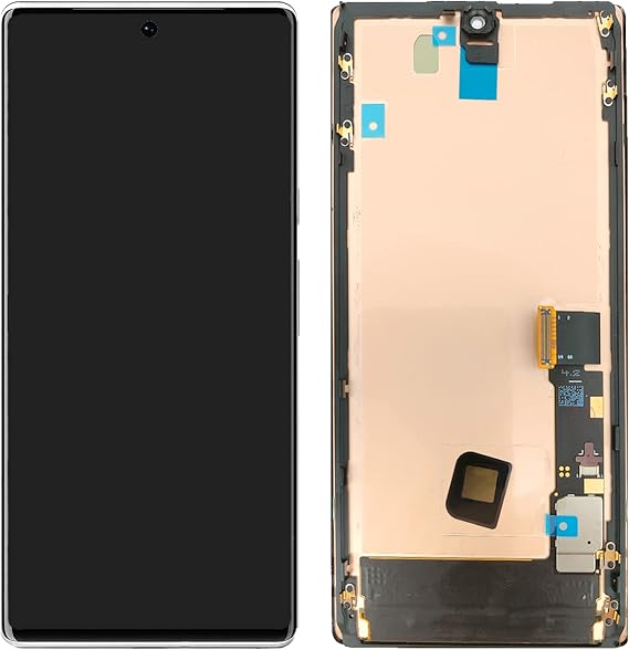 Screen Replacement for Google Pixel 6 Pro (6.7") with Frame AMOLED Display Digitizer Assembly Adhesive Tools