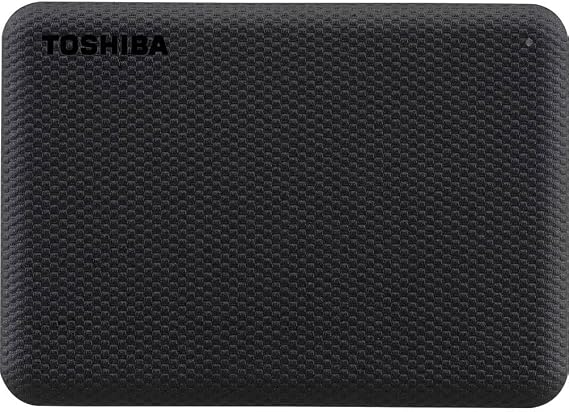 Toshiba Canvio Advance 2.5" 2TB USB 3.2 Gen-1 Black (HDTCA20EK3AA) Portable External Hard Drive