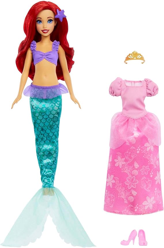 Disney Prenses Deniz Kızına Dönüşebilen Ariel, 3 yaş ve üzeri, HMG49