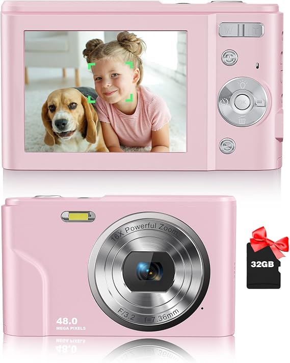 Digital Camera Pink