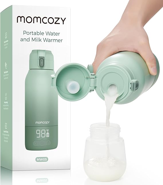 Momcozy Portable Bottle Warmer for Breast Milk, Baby Travel Essentials