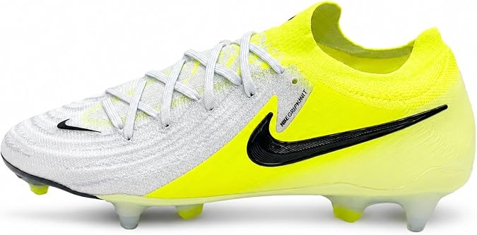 Nike Phantom GX II 2 Elite SG PRO AC Gray/Volt HF4356-003 Size 8.5 Mens Soccer Cleats