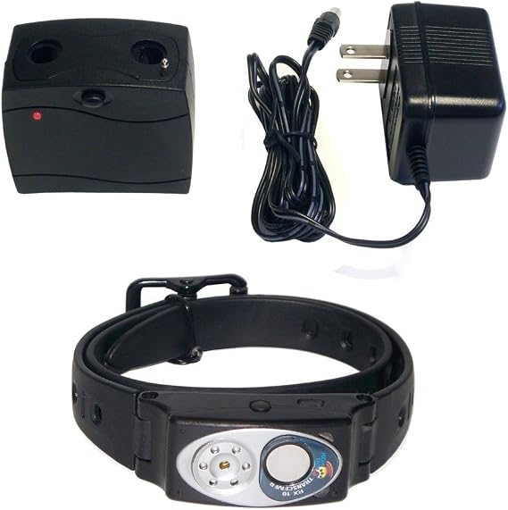 High Tech Pet Humane Contain RX-10KIT Multi-function Collar with Charger and AC Adapter for X-10 Dog Fence System