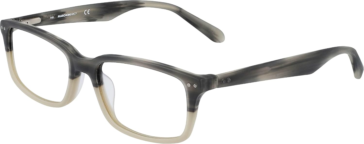 MARCHON Eyeglasses M-CARLTON 2 008 Matte Smoke Horn