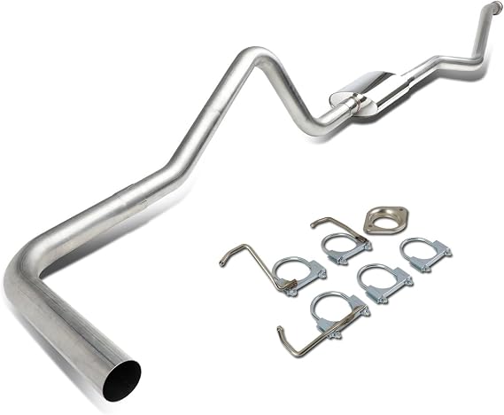 DNA Motoring CBE-CS99-V6V8-3DR Stainless Steel Catback Exhaust System