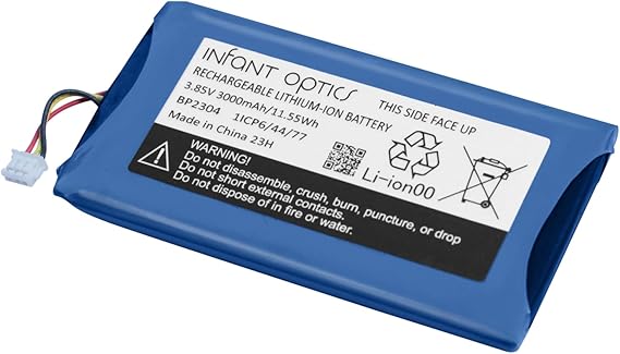 Infant Optics DXR-8 PRO and PRO SS Rechargeable Battery. BP2304. Exclusively for PRO Model, NOT Compatible with DXR-8
