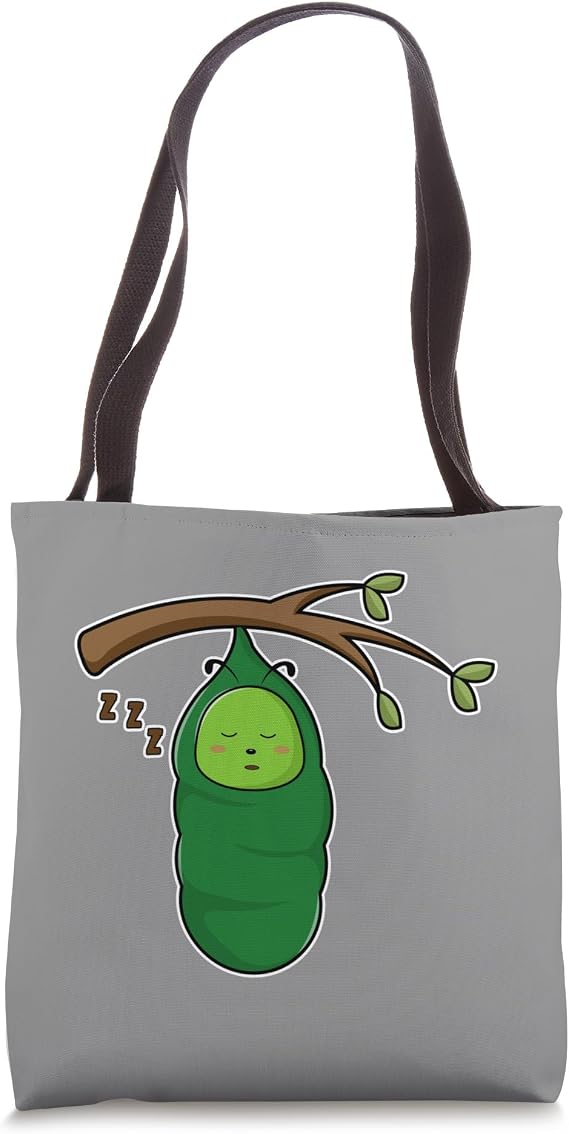 Caterpillar Sleep Sleeping bag Tote Bag