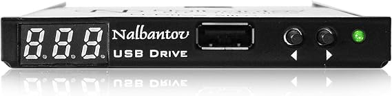 USB Floppy Disk Drive Emulator N-Drive Industrial Slim | for Husqvarna Viking Designer