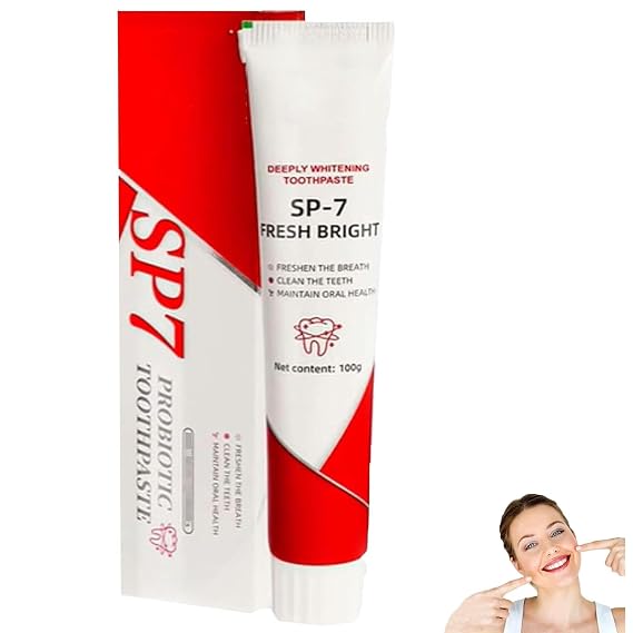 Sp-7 Probiotic Toothpaste,Probiotic Toothpaste Sp7,Super Probiotic Toothpaste,Sp7 Toothpaste,Deep Cleaning Toothpaste,Fresh Breath Toothpaste (1pc)