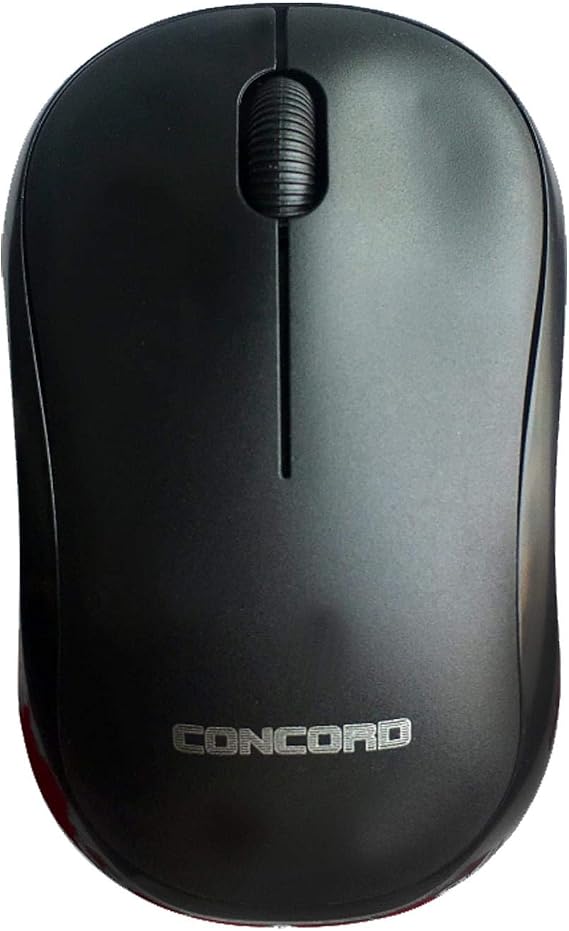 CONCORD Wireless Kablosuz 3D Mouse (Siyah)