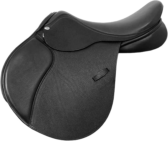 Premium Close Contact Leather All Purpose English Jumping Horse Riding Saddle & Tack Set 12" to 18" MI-087B