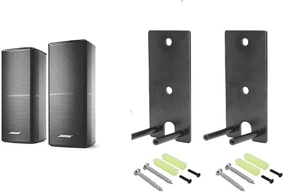 Wall Mount Bracket for Bose OmniJewel Lifestyle 650 Home Speaker Bose Surround Speakers 700 Mounts Replacement (1 Pair)