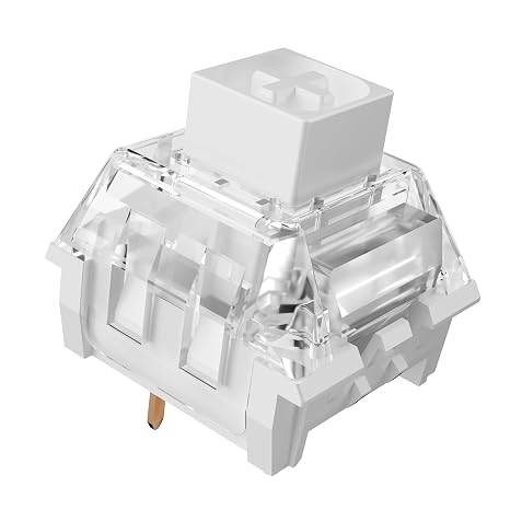 Kailh Box White Pro Clicky Mechanical Keyboard Switch with LED Diffuser