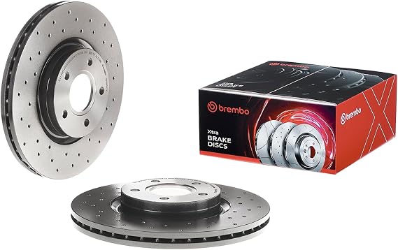 Brembo 09.9468.1X Xtra UV Coated vented drilled Front Brake Rotor FORD/FORD (CHANGAN)/FORD AUSTRALIA/VOLVO/VOLVO (CHANGAN) OE# 1520297