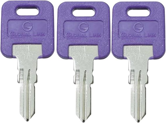 3 Pack of Global Link RV Keys Select Your Key Code (G389)
