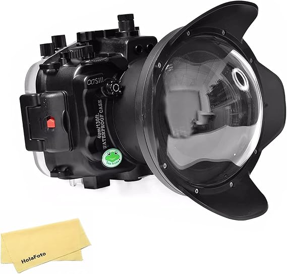 Seafrogs Underwater Housing for Sony A7S III WA005-F Dome Port 40M/130FT