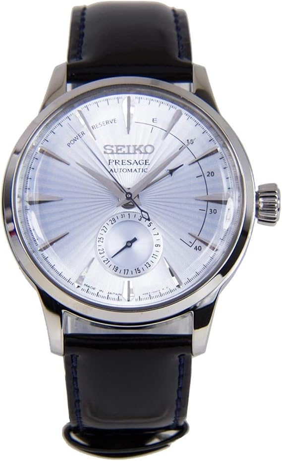 Seiko Presage "Cocktail Time" Automatic Dress Watch with Power Reserve Indicator