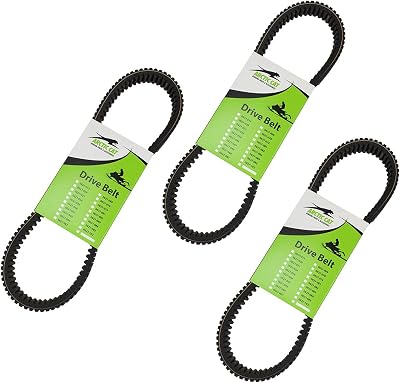 Arctic Cat Snowmobile Drive Belt 3-pack F1100 Turbo M1100 9000 Turbo XF1100 Turbo 9000 ZR 9000