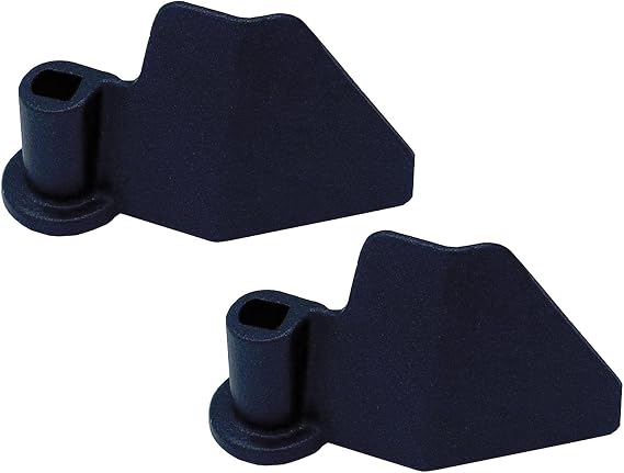 2 Pack Breadmaker Paddle, Bread Maker Kneading Paddle, Stainless Steel Bread Machine Mixing Paddle Kneading Blade Replacement for Most Bread MakerCOLOR:Black