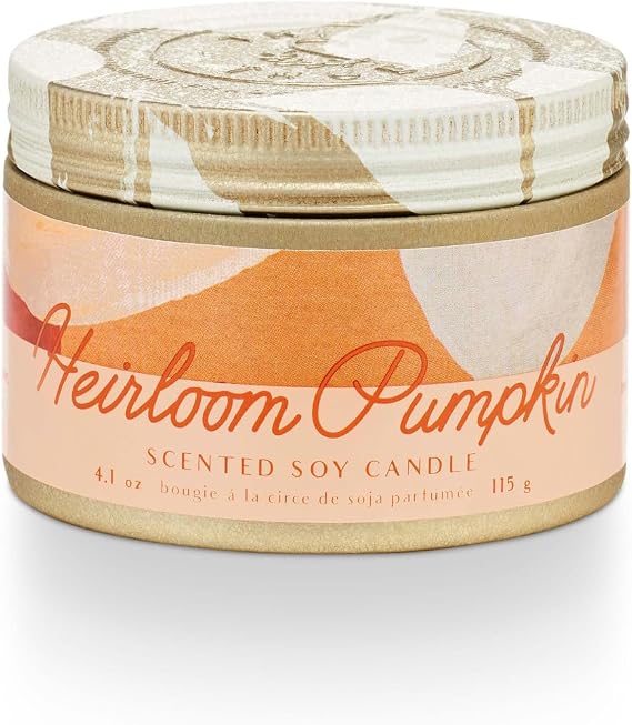 Tried & True Heirloom Pumpkin Small Tin Candle