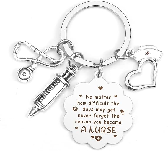 Nurse Gifts for Women Nurse Keychain Nurse Appreciation Gifts Graduation Presents for Nurses Practitioner