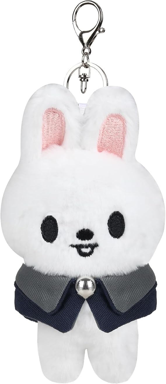 Stray-Kids SK-Zoo Plüschpuppe Schlüsselanhänger 12cm SK-Z Niedliches Puppe RucksackanhängerStray Ki-ds Entzückender Plüsch-Rucksack-AnhängerAutoschlüsselHandtasche Geldbörse Anhänger