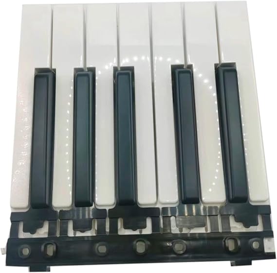 Replacement Black White Digital Piano Keys for Yamaha Keyboard PSR-S550 S650 S670 E403 E423 E433 KB280 KB290