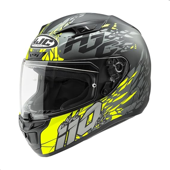 HJC I10 Pitfall Adult Street Motorcycle Helmet - MC-3HSF / Small
