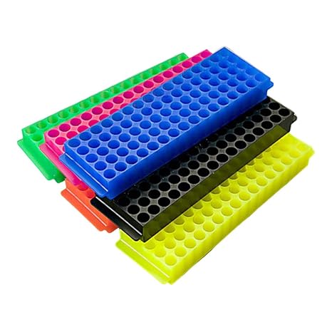 Denville 1159V63 80-Place Storage Rack, Blue (Pack of 5)
