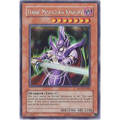 Yu-Gi-Oh! - Dark Magician Knight ROD-EN001 - Reshef of Destruction GBA Promo - Promo Edition - Secret Rare
