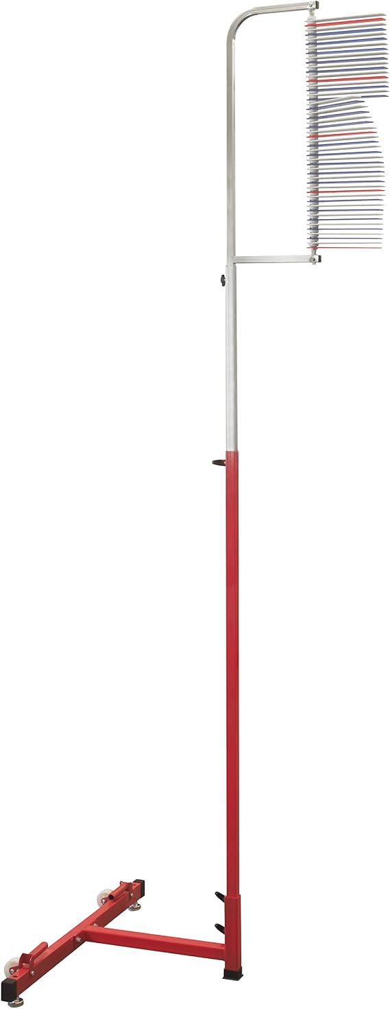 Gill Athletics PowerMax Vertical Jump Tester - Jumping Trainers for All Athletes - Easy to Install Vertical Jump Measurement Tool - Colored Vane Pattern for Easy Measurement