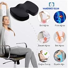Visco Orthopedic Seating Bag Sofa Cushion Visco Coccyx Pillow