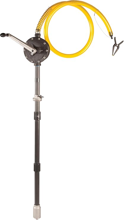 Flo-Fast 51505 Professional Model Pump - 55 Gallon Drum Pump Setup with Filter