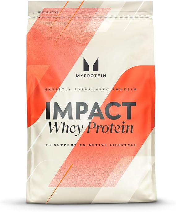 Myprotein Impact Whey Protein Powder, 5.5 Lbs (75 Servings) Chocolate Milkshake, 22g Protein & 5g BCAA Per Serving, Protein Shake for Superior Performance, Muscle Strength & Recovery, Gluten Free