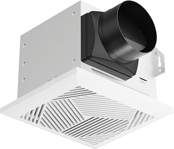 Bathroom Exhaust Fan,1.2 Sones, 7.8"x7.5" 88CFM,Low Noise,Easy to Install