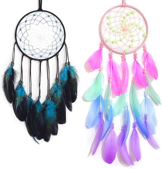 2 Pcs Dream Catchers, Dream Catcher for Boys, Dream Catcher for Girls, Home Decoration
