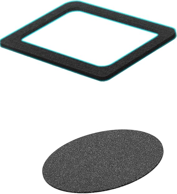 llano Memory Foam Seal & Dust-Proof for V12/V12 Ultra Laptop Cooling Pad | High-Elasticity Dust-Proof Edge Strip, Durable & Lightweight Sealing Gasket, Black (Not Compatible with V10)