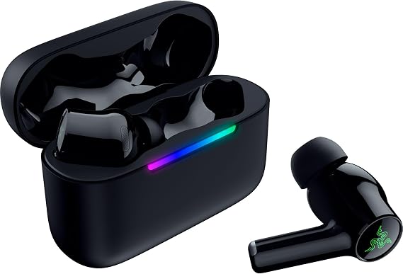 Razer Hammerhead V3 X Wireless MultiPlatform Gaming Earbuds, Black | 2.4 GHz & Bluetooth 5.3, 35 Hr Battery, THX Spatial Audio, for Smartphones, PC, Laptop, Tablet, PS5, Steam Deck
