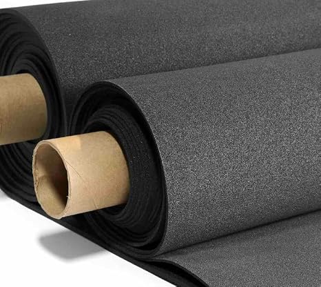 Foam Mart - ENSOLITE FOAM STUNT PAD - 1/8" X 48" WIDE - Black
