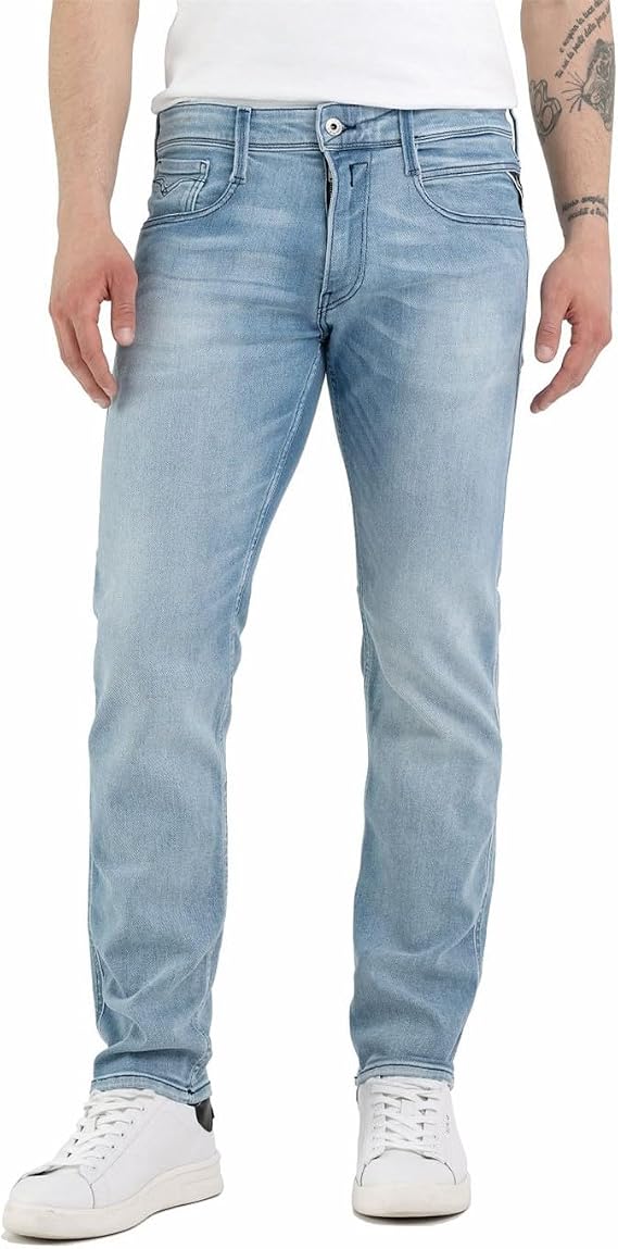 Replay Anbass Slim-Fit Organic Men's Jeans