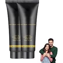 Performance Cream, Mens Intimate Cream, Men's Repair Activity Cream, Improves Skin Body Butter for Men, Refreshing and Lightweight Formula for Daily Use (2pc)