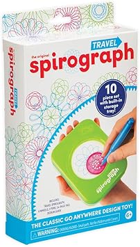 Spirograph Travel Arts and Crafts, Travel Toys, Kids Toys, Art, Craft Supplies, Drawing Kit, Toddler Activities, Unleash Your Child Inner Artist, Ages 5+