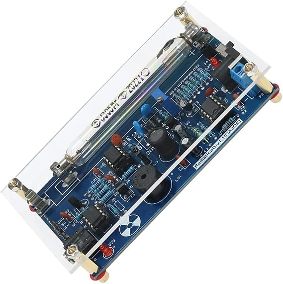 DIY for GEIGER Counter Kit with J305 Tube, for ARDUINO Compatible Nuclear Radiation Detector for Gamma Beta for RAY, Visual Audible, Open Source PCB Assembly for Hobbyists
