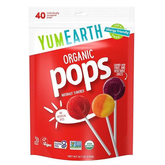 Organic Assorted Lollipops