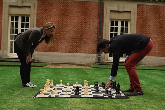 Uber Games Large Chess set (20cm) & Plastic Board