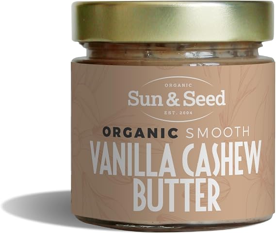 Organic Vanilla & Cashew Smooth Butter by Sun & Seed