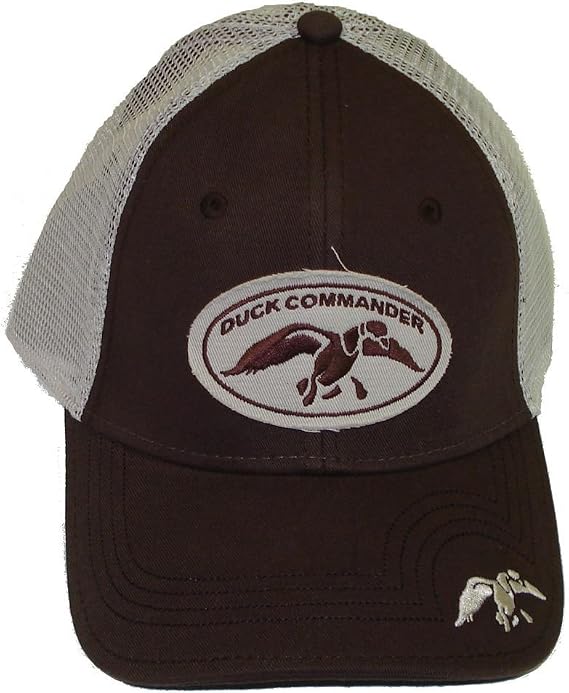 Duck Commander Brown Mesh Fitted Hat, Duck Dynasty Hat